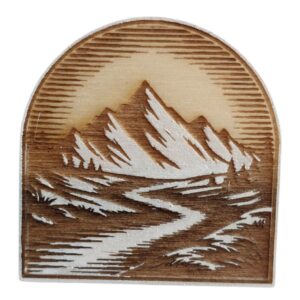Broche Paysage