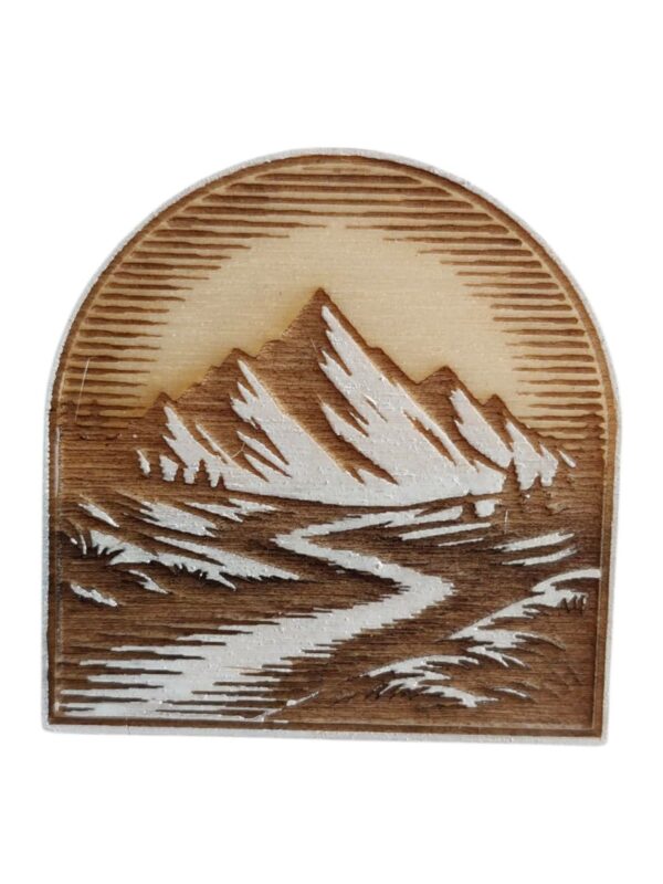 Broche Paysage