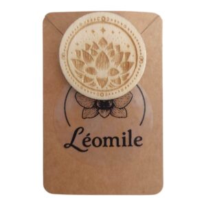 Broche fleur de lotus
