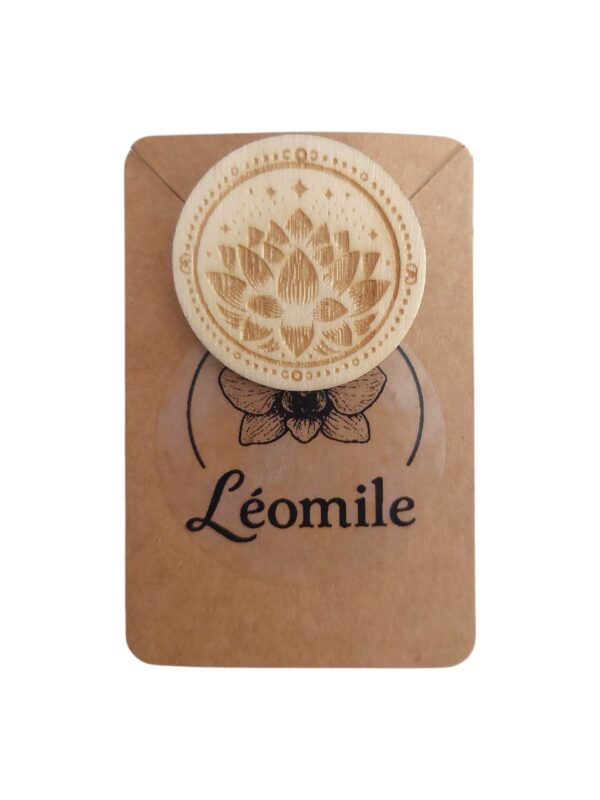 Broche fleur de lotus