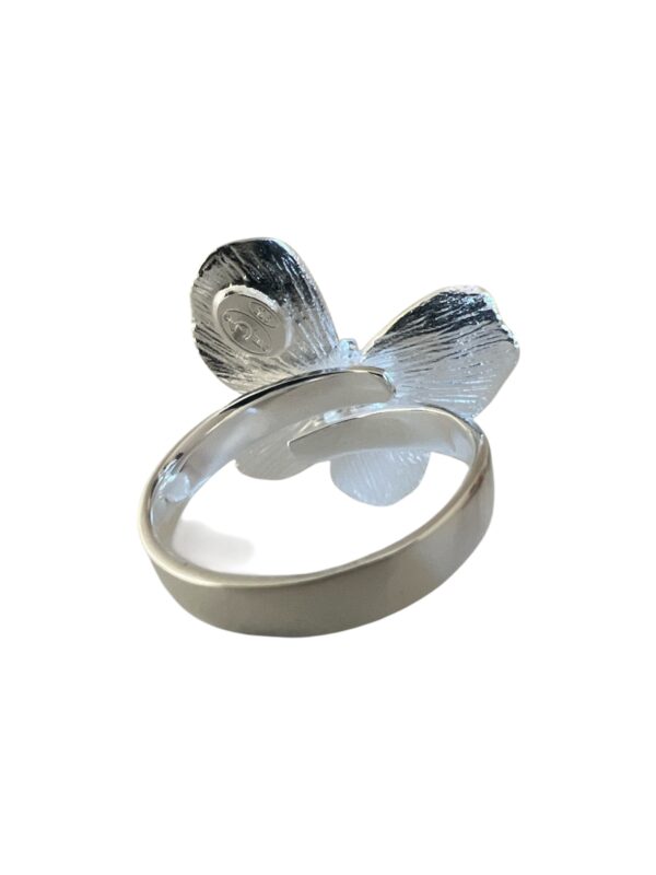 leomile collection Argent Bague Papillon